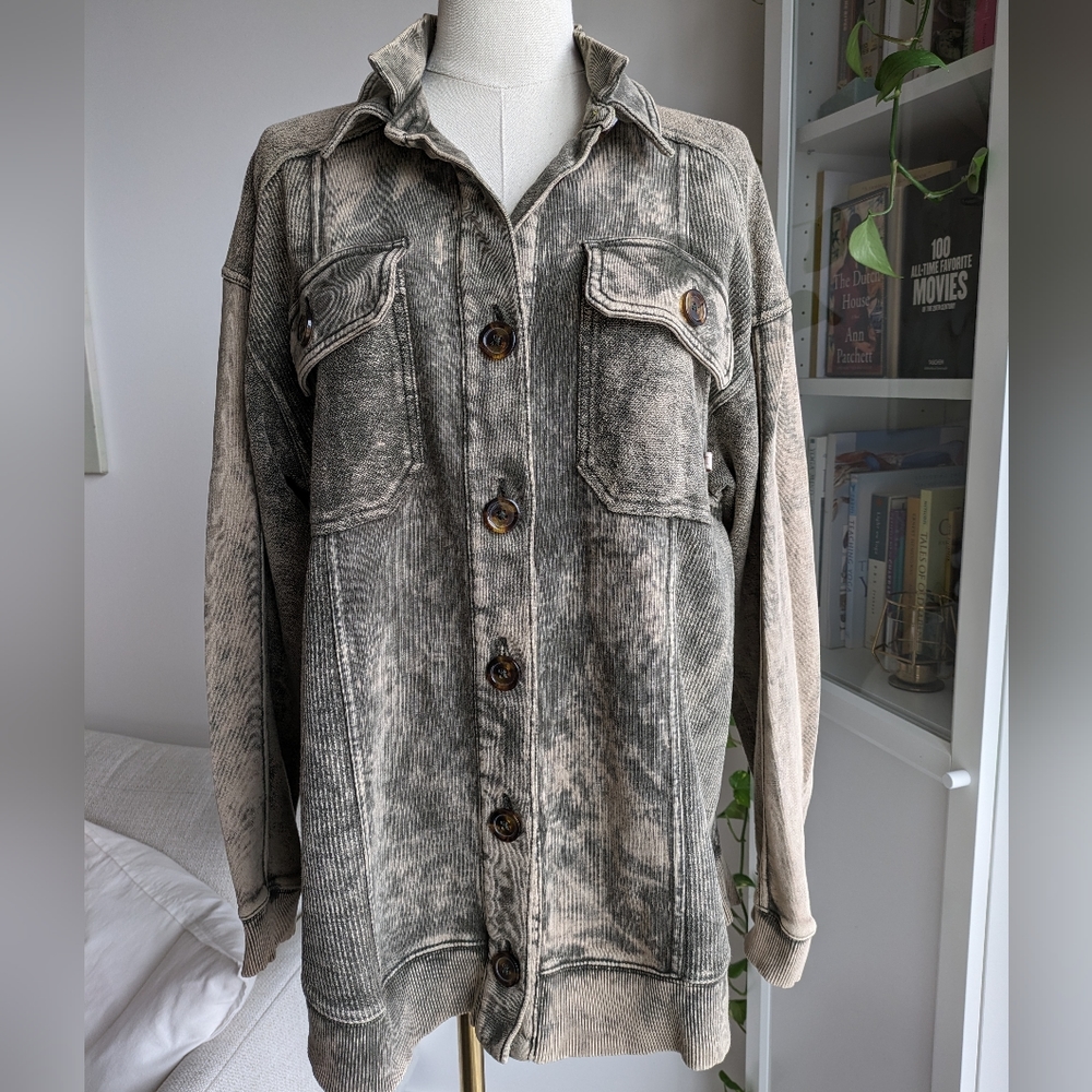 Anthropologie Pilcro Shirt Jacket - Picture 2 of 11